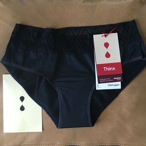 NWT Thinx Super Absorbent Hiphugger Underwear